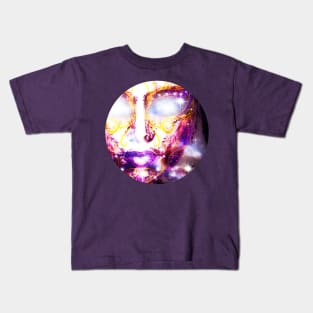 Mysterious Face Mask Kids T-Shirt